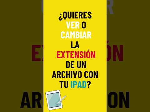 Cómo mostrar las extensiones de archivo en la aplicación Archivos en iPhone y iPad