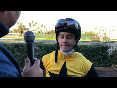 Flavien Prat talks about GALILEAN in the King Glorious Stakes!!