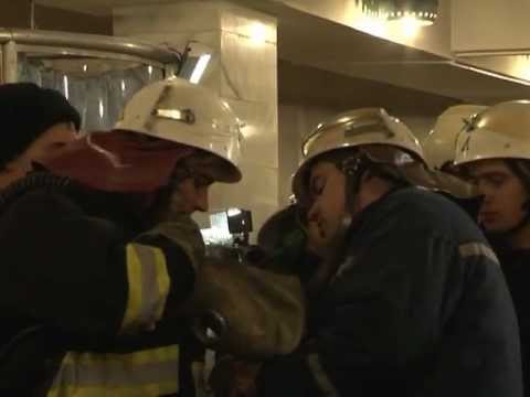 Тактические учения по ликвидации аварии в метро. Днепропетровск