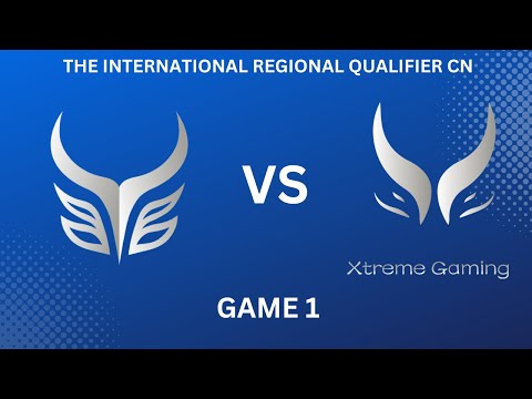 Azure Ray vs. Xtreme Gaming Game 1 | Dota 2 TI Regional Qualifiers CN