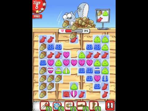 Simons Cat - Crunch Time - Level 60 - No Boosters (by match3news.com)