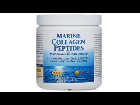 Marine Collagen Peptides with MSM  30 Servings