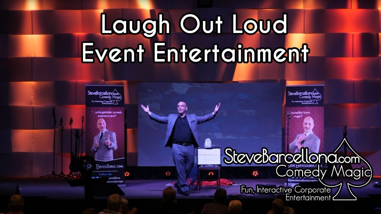 Promotional video thumbnail 1 for Steve Barcellona Comedy Magic