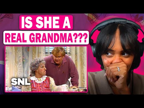 UMM.. I'M SCARED | Bobby Watches Grandma - SNL (Chris Farley)