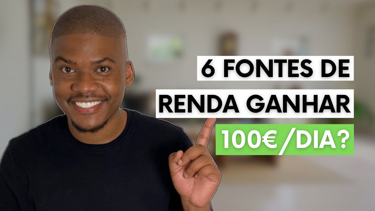 6 FONTES DE RENDA PASSIVA PARA COMEÇAR E GANHAR AINDA HOJE!