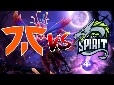 FNATIC vs TEAM SPIRIT - ELIMINATION ROUND - SAPPHIRE OGA PIT INVITATIONAL DOTA 2021