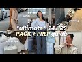 Ultimate PACK PREP Guide For Vacation Travel Essentials Glow Up Packing Tips More