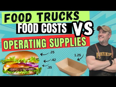 FOOD TRUCK PRICING 101 THE BASICS! Food Costs vs Operating Supplies
