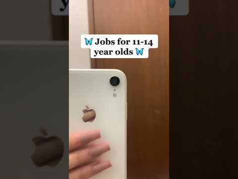 Jobs for 11-14 years old