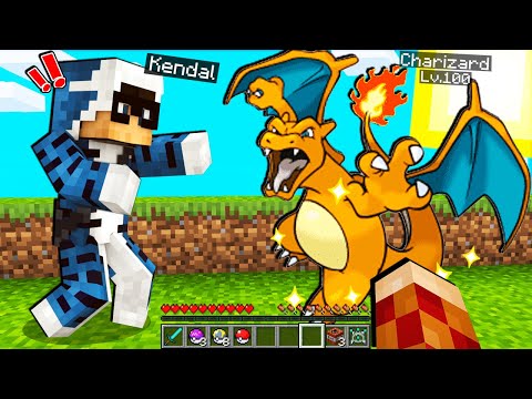 PORTO IL CHARIZARD DI KENDAL AL LIVELLO 100 NELLA PIXELMON SU MINECRAFT ITA!!