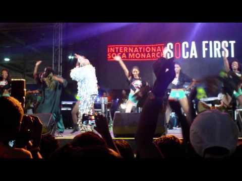 Soca Monarch Semi Finals 2016  Third Bass