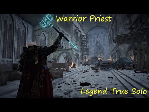 Righteous Stand - Warrior Priest - Legend True solo - Holy Great Hammer/Flail Shield - Vermintide2