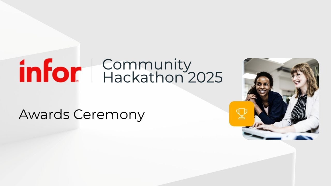 Meet the Winners of the 2025 Infor Community Hackathon