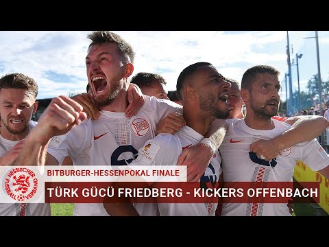 Bitburger-Hessenpokal Finale: Türk Gücü Friedberg - Kickers Offenbach