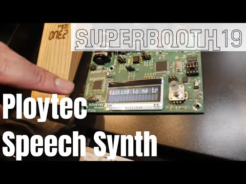 Superbooth 2019: Text-To-Speech Synth Ploytec prototype