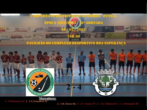 20230226 14ª Jornada ARB Boa Esperança vs AD Fundão Jun Golos