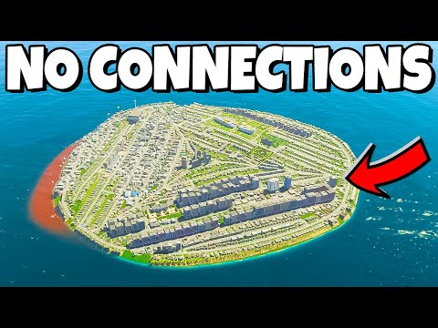 Can a COMPLETELY ISOLATED city thrive in Cities Skylines 2?