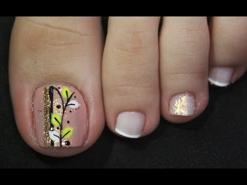 DISEÑO DE UÑAS ESPIGAS Y FRANCES FACIL DE HACER – FRENCH NAIL ART – NLC