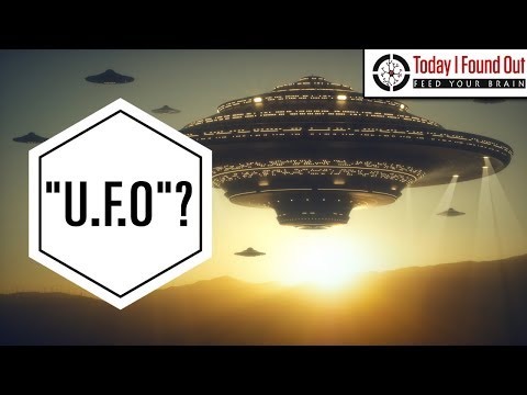 Apparently We've All Been Pronouncing UFO Wrong