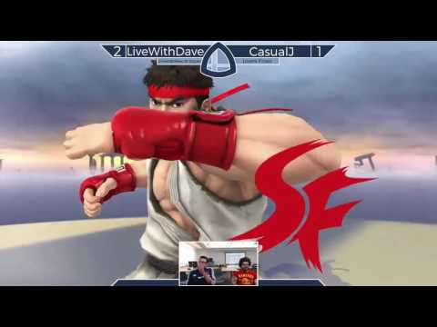 Sm4sh@Mines 38 - LiveWithDave (Ryu) Vs. CasualJ (Duck Hunt) - Losers Finals