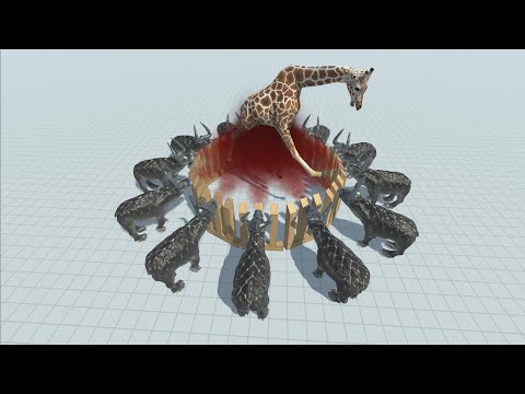 Angry Gorgons Takes Revenge on Every Unit - Animal Revolt Battle Simulator