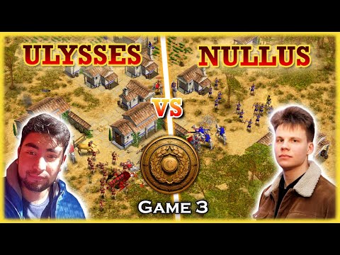Ulysses (Zeus) vs Nullus (Hades) 3/3 Champions League Live Casts #aom #ageofmythology #ageofempires