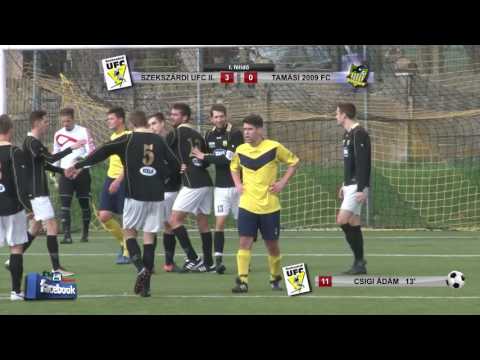 SZEKSZÁRDI UFC II - TAMÁSI 2009 FC   5 - 1   (3 - 1)