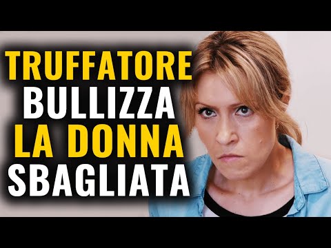 Uomo malvagio maltratta la donna sbaglia ma lei gli dà una lezione