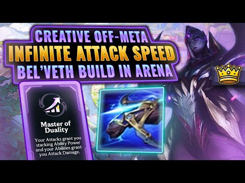 Why Bel'Veth is S Tier: Abusing On-Hits Interactions in Arena | League Arena Gameplay
