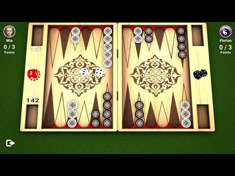 Backgammon -  Board Game Video