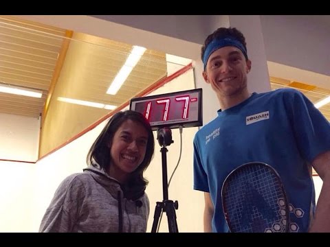 Cameron Pilley new world record – 2015 in Squash City