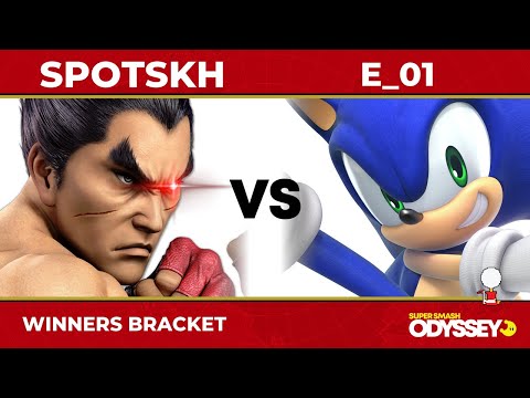 SSO 120 - Winners Bracket - SpotsKH (Kazuya) VS E_01 (Sonic) - SSBU Ultimate