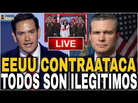 ÚLTIMA HORA 🔴 ¡EEUU CONTRAATACA! EL RÉGIMEN DE DELCY RODRÍGUEZ NO ES LEGÍTIMO HABRAN ELECCIONES