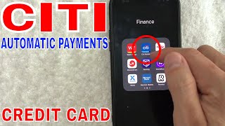 ✅ How To Set Up Automatic CITI Credit Card Payments 🔴