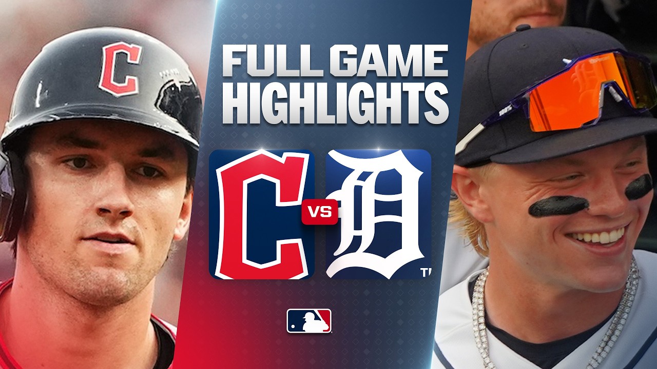 8월12일 클리블랜드 디트로이트 MLB 하이라이트