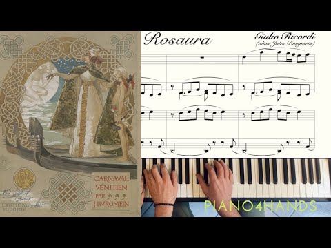 Carnaval Vénitien - 2. Rosaura - Giulio Ricordi (alias Jules Burgmein)