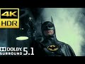 Batman at Axis Chemicals Scene | Batman (1989) 30th Anniversary Movie Clip 4K HDR
