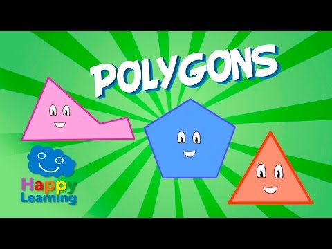 Polygons | Educational Video for Kids