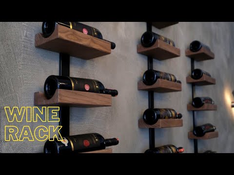 How To Build A Wine Rack | Creative Wine Shelf DIY Home Decor