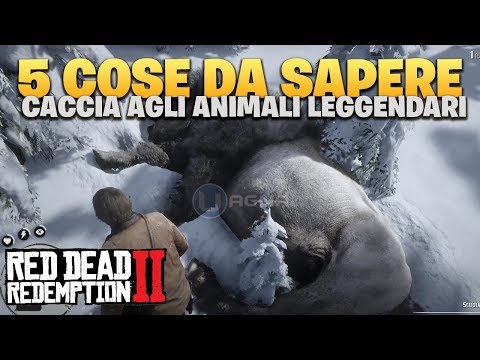 5 COSE DA SAPERE PER CATTURARE GLI ANIMALI LEGGENDARI RDR2