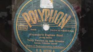 Teddy Petersen & his Orchestra - Alexander's Ragtime Band - 1939