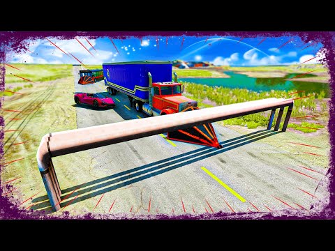 Mobil vs Low Pipes - BeamNG Drive