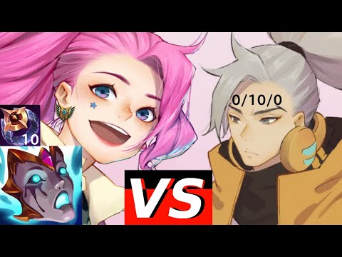 Seraphine Mid vs Yasuo - STOP BUILDING MOONSTAFF - League Of Legends - S11