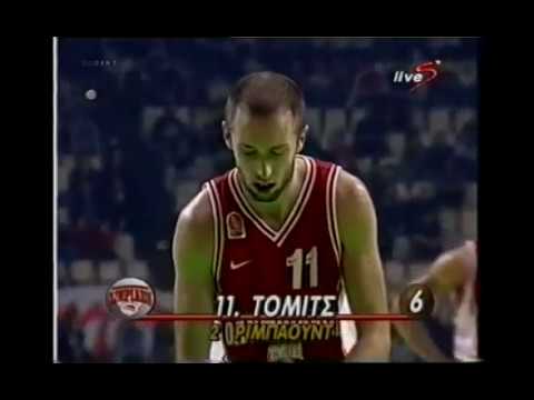 Milan Tomic vs Panathinaikos and AEK 1999-2000 RS