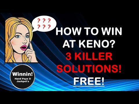 HOW TO WIN AT KENO 3 KILLER SOLUTIONS FREE! #shorts #keno #short #chatgpt