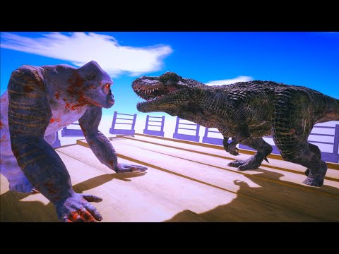Goro vs ? on tower - Animal Revolt Battle Simulator