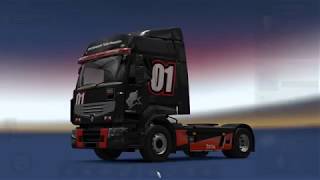 ETS2:Stupid Mad Driver gameplay