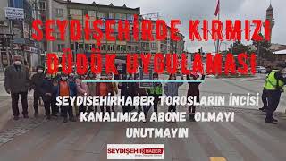 Seydişehir Kaymakamı  “Kırmızı Düdük” uygulamasına katıldı.