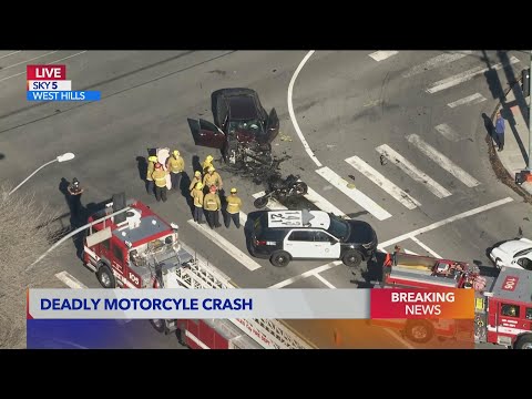 1 dead, 2 injured after motorcycle crashes during LAPD following