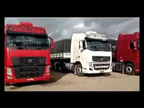 para de camioneros en brasil